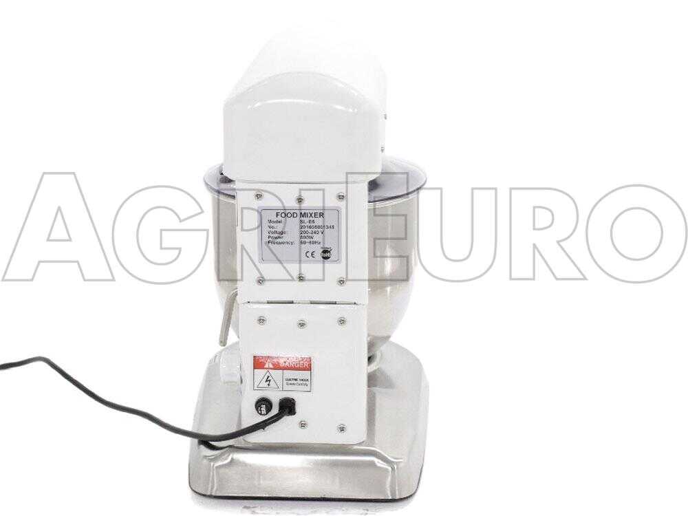 Impastatrice planetaria professionale Litri 12 da banco con variatore di velocità - Trasmissione ad ingranaggi