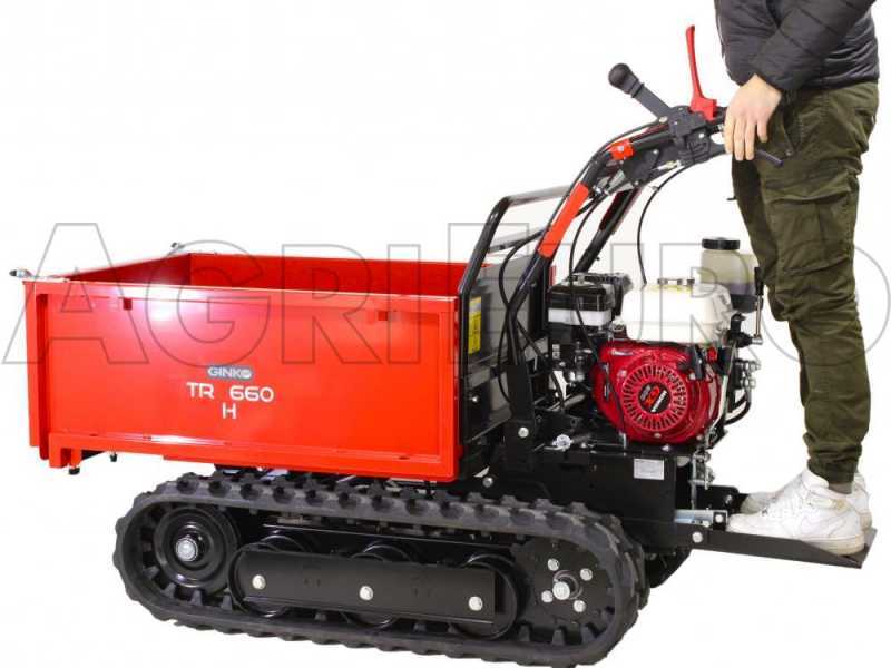 GINKO TR 660 - Motocarriola estensibile con ribaltamento idraulico 600Kg
