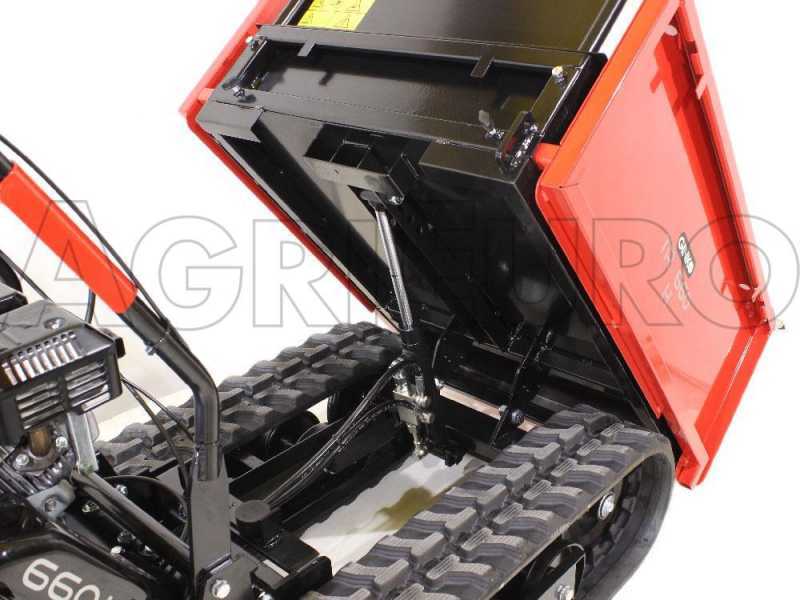 GINKO TR 660 - Motocarriola estensibile con ribaltamento idraulico 600Kg
