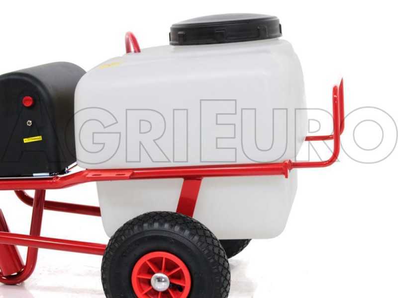 Pompa irroratrice elettrica carrellata M2015011 - A batteria 12V - 50L