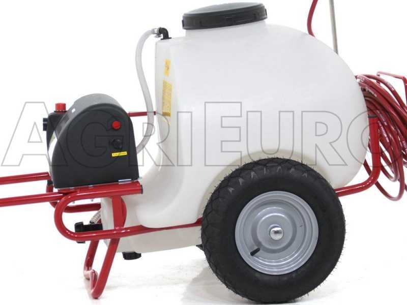 Pompa irroratrice elettrica carrellata M2001112 - A batteria 12V - 120L PRO