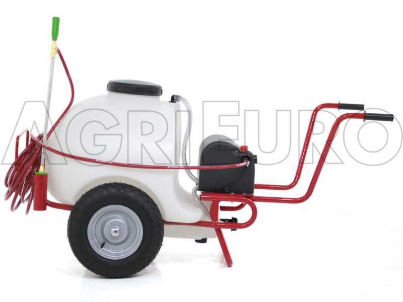 Pompa irroratrice elettrica carrellata M2001112 - A batteria 12V - 120L PRO