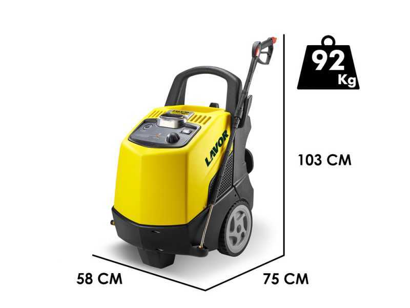 Lavor Dakota-R 1509 GX- Idropulitrice ad acqua calda professionale - monofase - 160 bar - 540 l/h