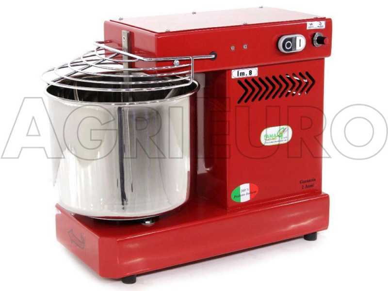 Famag IM 8/230 10 Velocit&agrave; Rosso - Impastatrice a spirale 8 Kg