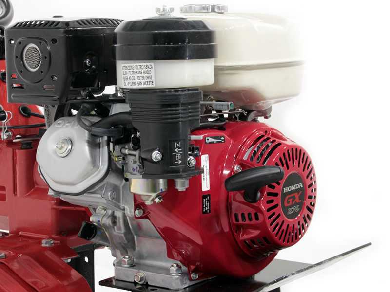 Motozappa Agri 102 con fresa 95 cm - Motore a benzina Honda GX 270 - marce 3+1