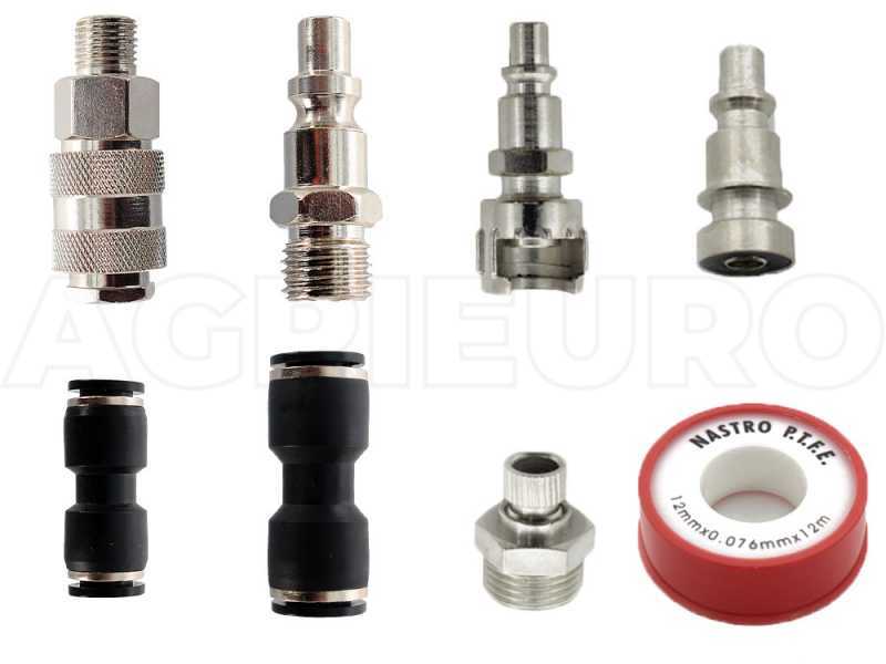 GeoTech-Pro BACP100-10-3 - Compressore aria elettrico a cinghia - Motore 3 HP - 100 lt - 10 bar
