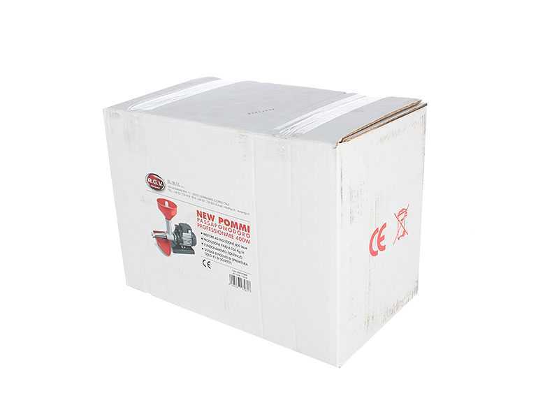 RGV Pommi - Passapomodoro con motore elettrico 450W - 220V