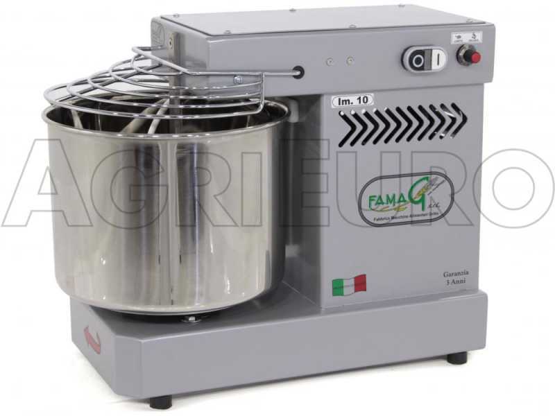 Famag IM 10/230 10 Velocit&agrave; Silver - Impastatrice a spirale 10 Kg
