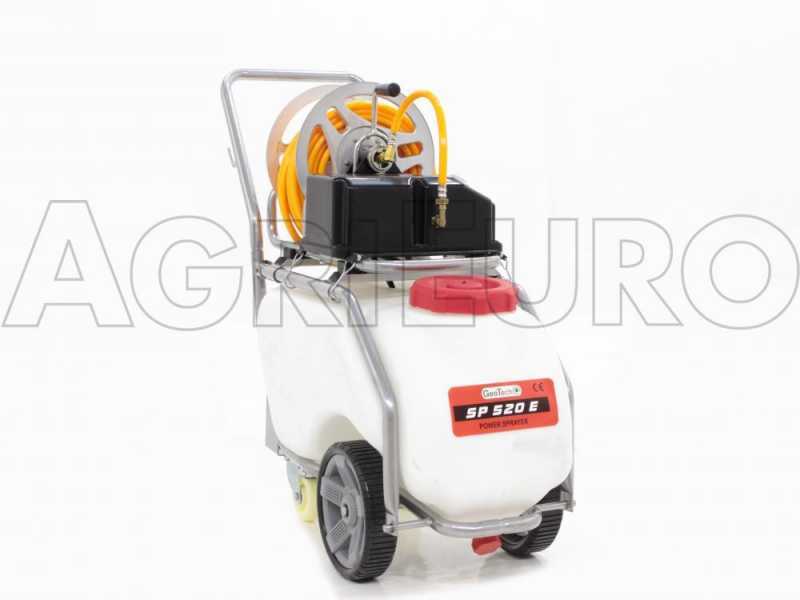 GeoTech SP 520 E - Pompa irroratrice elettrica a batteria carrellata - 50L
