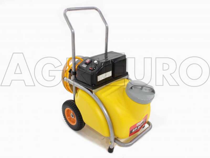 GeoTech SP 320 E - Pompa irroratrice carrellata elettrica a batteria - 30L