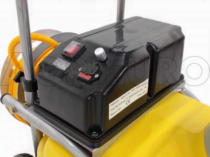 GeoTech SP 320 E - Pompa irroratrice carrellata elettrica a batteria - 30L