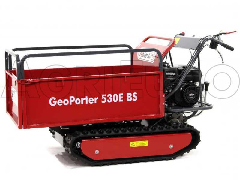 GeoTech-Pro GeoPorter 530E BS - Minitransporter cassone estensibile 500Kg