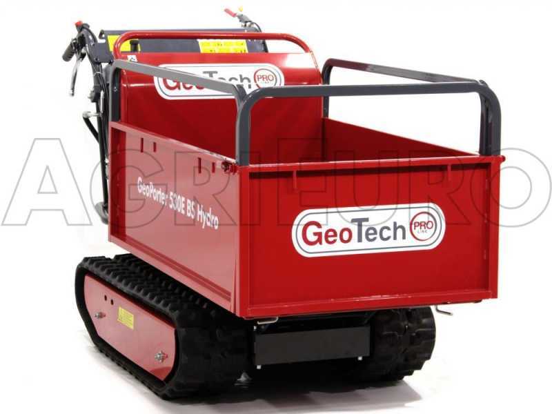 GeoTech-Pro GeoPorter 530E BS Hydro - Motocarriola ribaltamento idraulico - Portata 500Kg