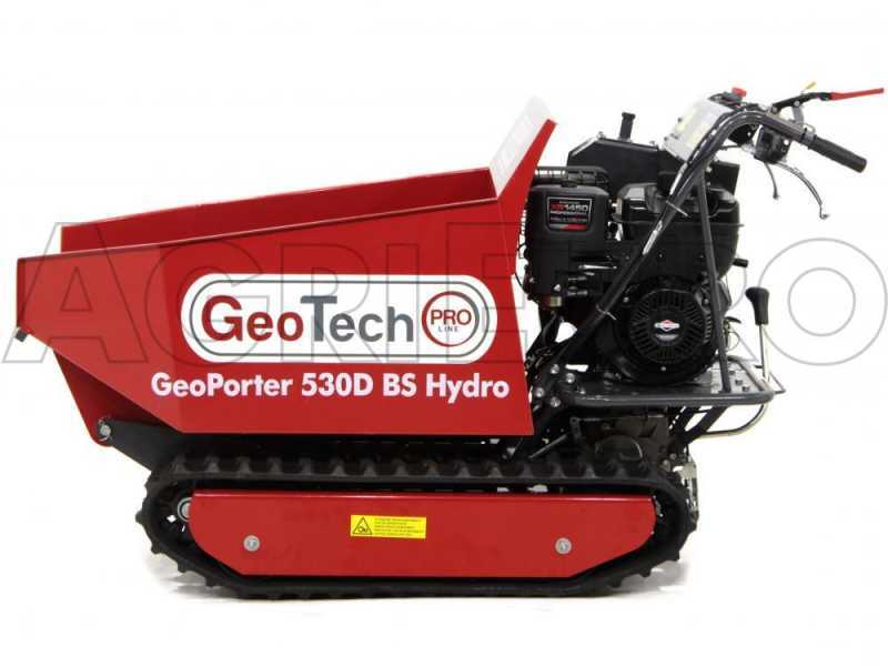GeoTech-Pro GeoPorter 530D BS Hydro - Minitransporter cassone dumper idraulico 500Kg