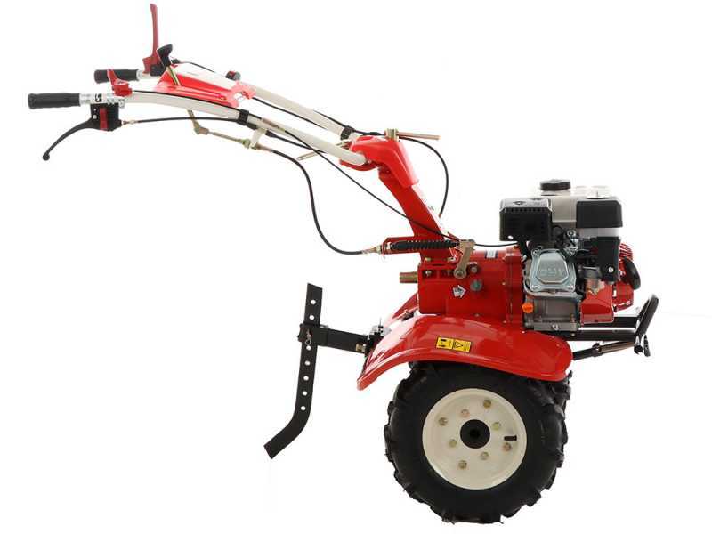 GeoTech-Pro PGT 900 - Motozappa a benzina 7 HP con cambio 2+1 e trasmissione a ingranaggi