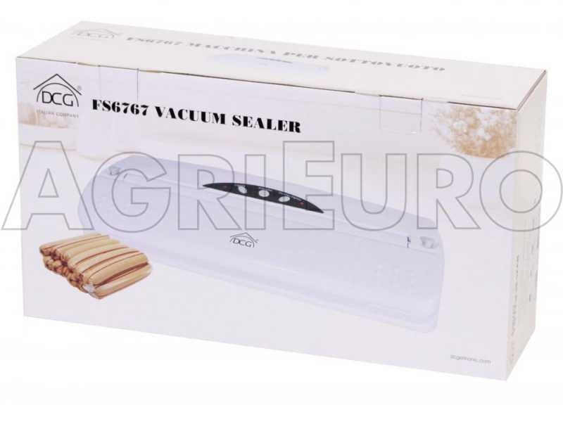 DCG FS6767 - Macchina sottovuoto automatica - Barra saldante da 28cm