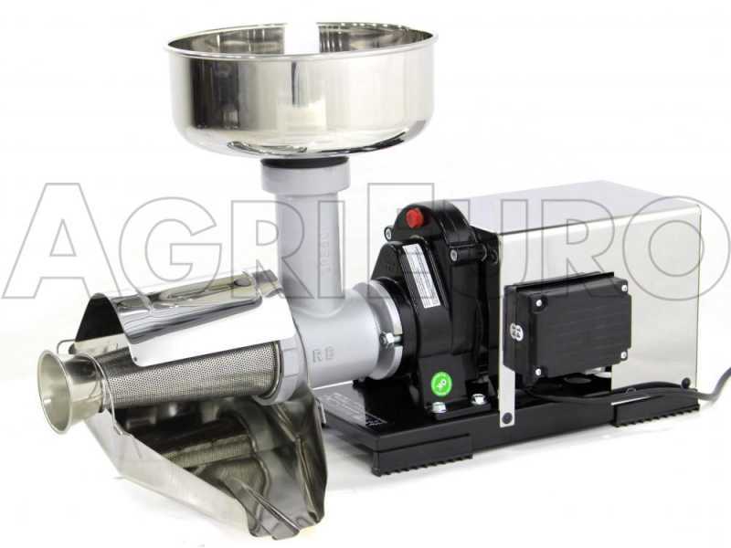 Reber 70130N - Passapomodoro N.5 INOX - Motore ad induzione professionale da 600W