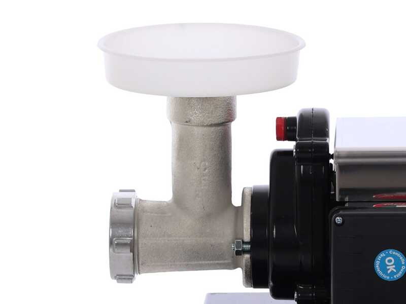 Reber 9502NSP INOX - N.5 - Tritacarne elettrico - 450W