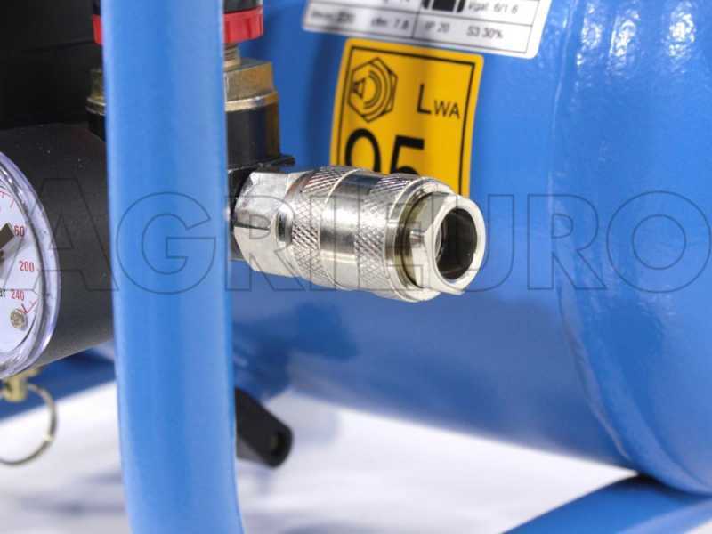 ABAC START L20 - Compressore aria elettrico portatile monofase - Motore 2 HP - 6 lt
