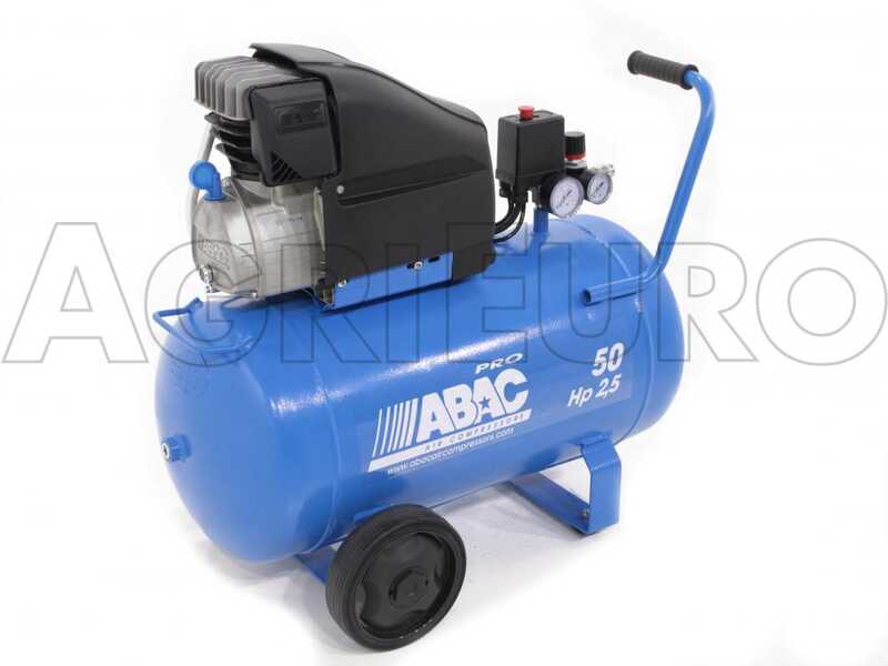 ABAC MONTECARLO L25P - Compressore aria elettrico monofase - Motore 2.5 HP - 50 lt