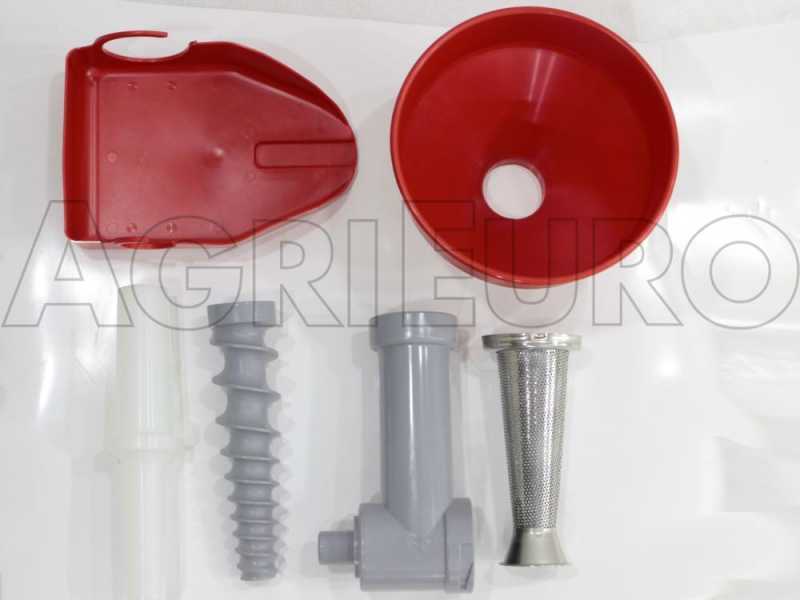 Passapomodoro Elettrico Artus S15 - 250W | Per Salse, Purea E Succo Di Pomodoro | Colore Bianco/Rosso - Foto 7