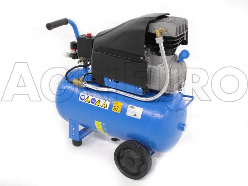 ABAC POLE POSITION L30P - Compressore aria elettrico monofase - Motore 3 HP - 24 lt