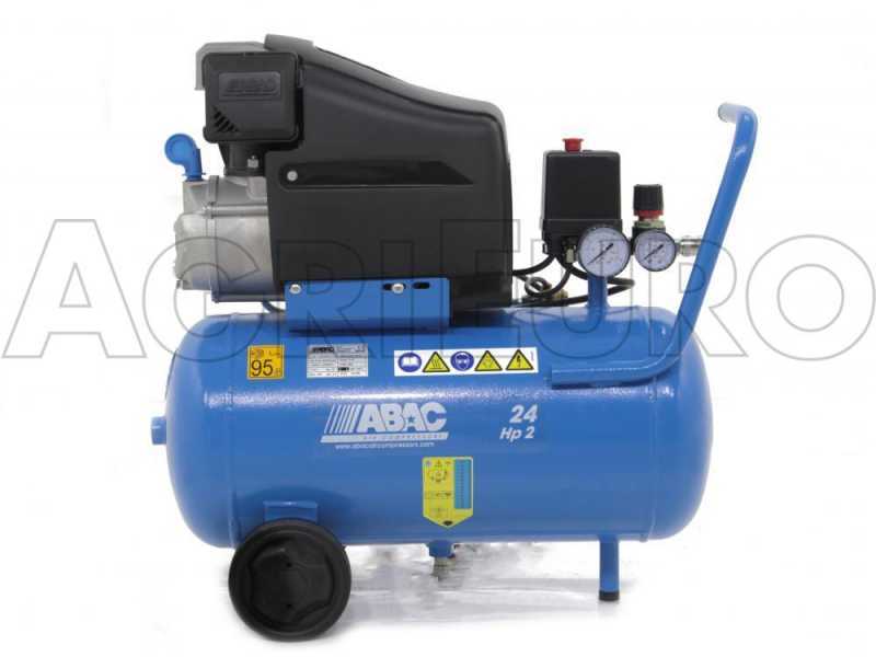 ABAC POLE POSITION L20 - Compressore aria elettrico monofase - Motore 2 HP - 24 lt