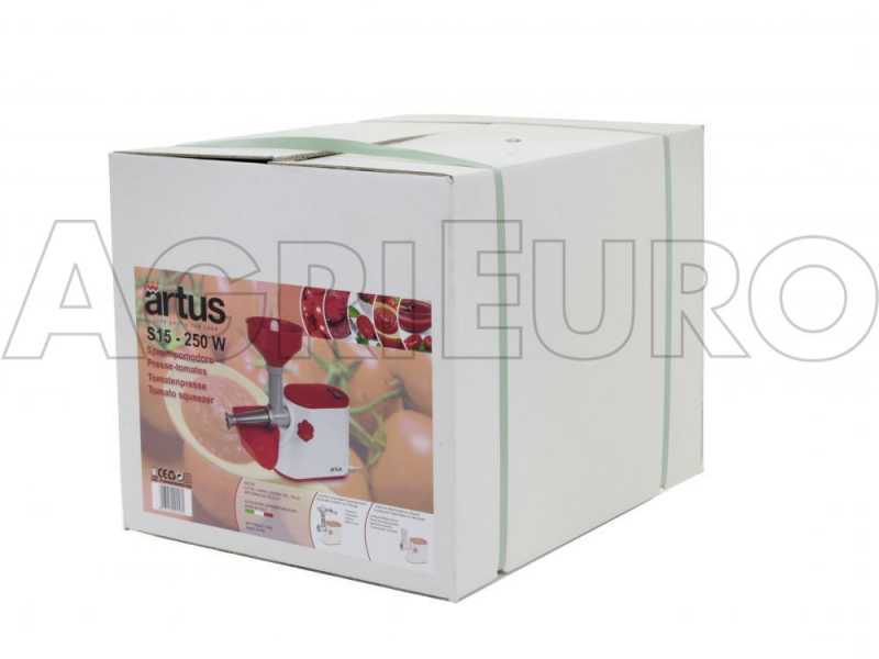 Artus K15 - Passapomodoro - Tritacarne - Grattugia - Affettaverdure - 250W