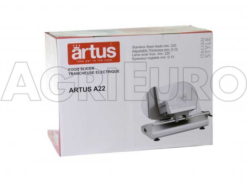 Artus AF22 - Affettatrice con lama estraibile da 220mm - 150W