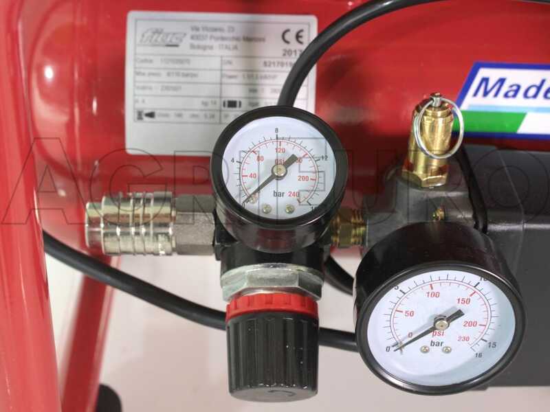 FIAC AIR 6/F-201- Compressore aria elettrico portatile monofase, oil-less - Motore 1.5 HP - 6 lt
