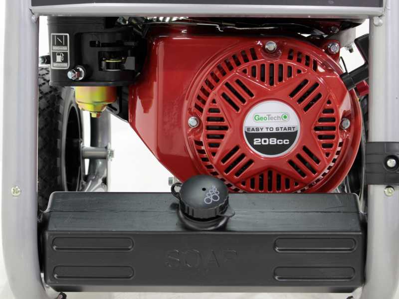 GeoTech GPW 10/210 B - Idropulitrice a scoppio - 233 bar - 568 L/h - motore a benzina 208cc 7 HP
