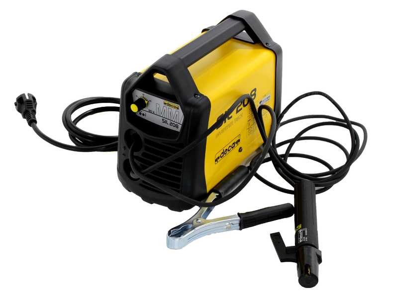 Deca SIL 208 - Saldatrice Inverter (MMA) + Valigetta, corrente continua (DC)