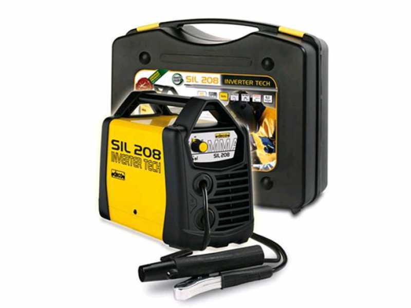 Saldatrice inverter Deca SIL 208 - 80 Amp max - alimentazione 230 Volt - kit di utilizzo