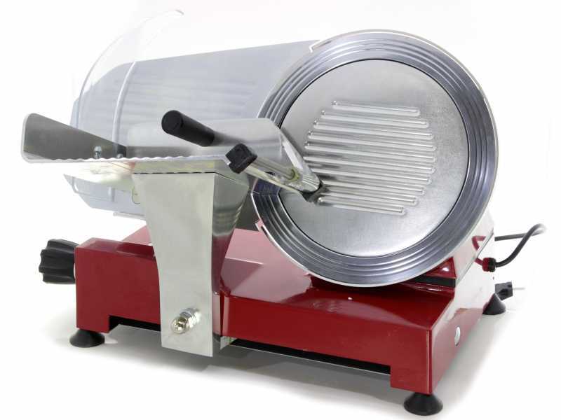 Affettatrice MS 275 Red Deluxe con lama da 275mm - Motore elettrico da 180W