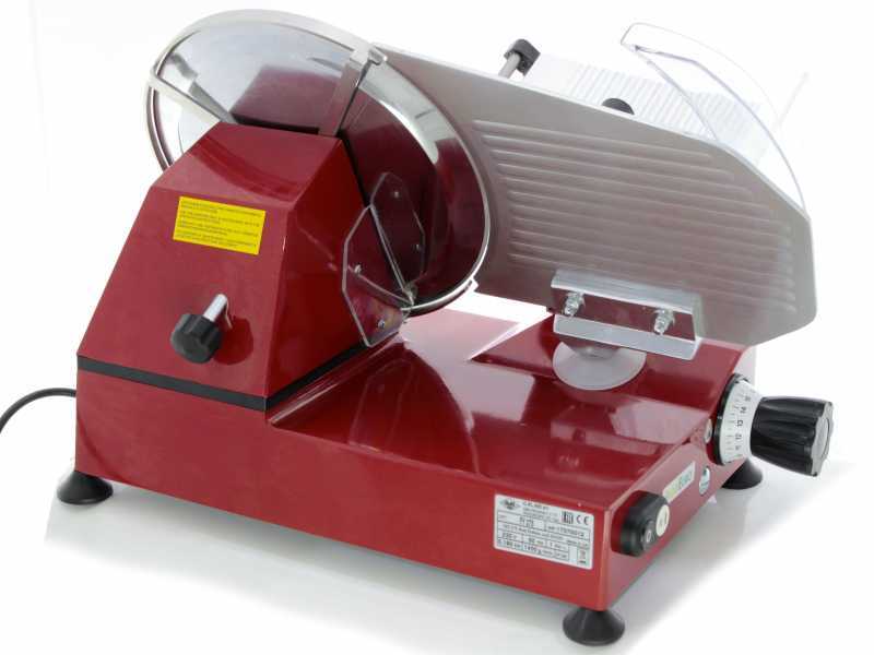 Affettatrice MS 275 Red Deluxe con lama da 275mm - Motore elettrico da 180W