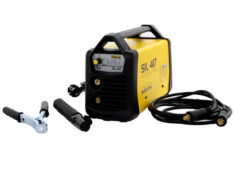 Deca SIL 417 - Saldatrice Inverter (MMA/TIG) + Valigetta, corrente continua (DC)
