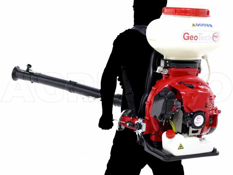 GeoTech-Pro MDP 800 - Atomizzatore a scoppio da irrorazione zainato a spalla