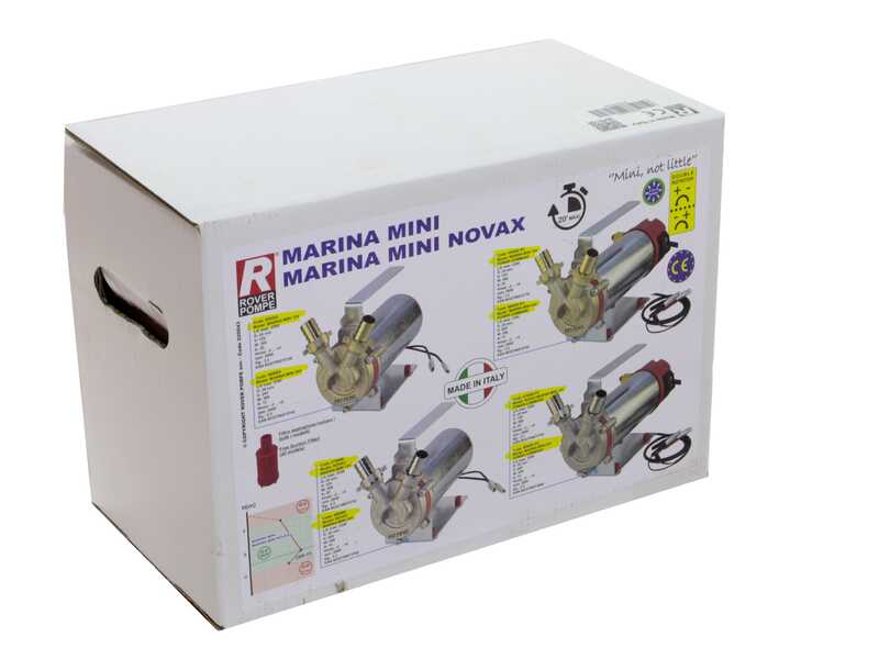 Rover Marina Mini 20 - Pompa elettrica da travaso in bronzo - 12 V
