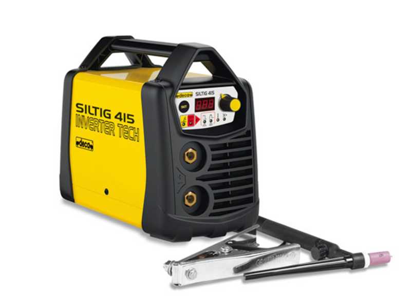 Deca SILTIG 415 - Saldatrice Inverter (TIG LIFT/MMA) + Valigetta, corrente continua (DC)