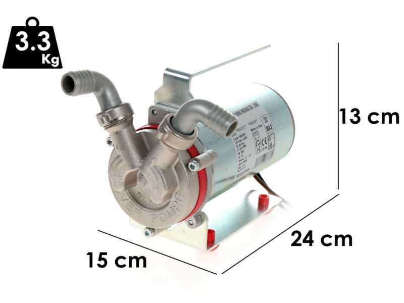 Rover Marina Mini Novax 20 - Pompa da travaso elettrica - 24V