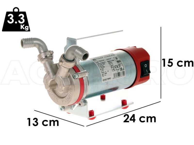 Rover Marina Mini Novax 20 - Pompa da travaso elettrica - 12V - Con Power Command