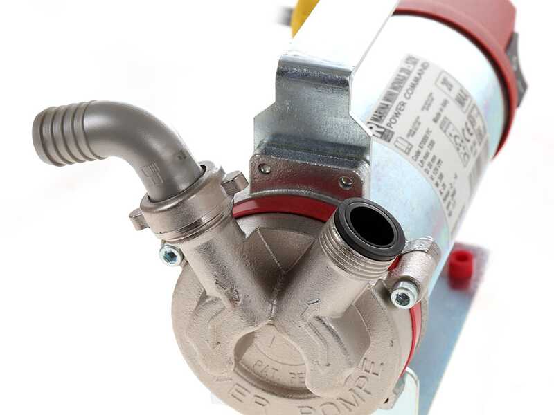 Rover Marina Mini Novax 20 - Pompa elettrica da travaso in lega antiossidante - 12V - Con Power Command