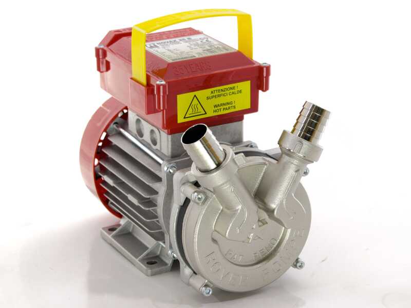 Bomba Eléctrica De Engranajes NOVAX G 20 HP 0.8 - Para Líquidos Viscosos No Corrosivos (aceite, Agua, Vino, Diesel)