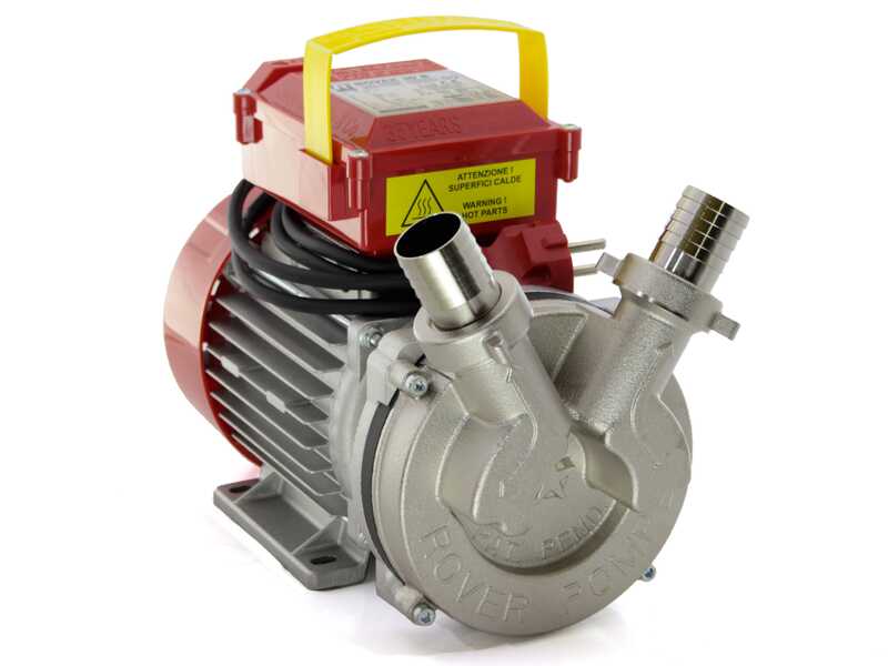 Rover Novax 30 B - Pompa elettrica da travaso - Elettropompa per liquidi caldi e birra - Monofase - 230V