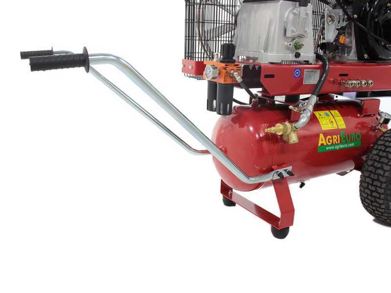Motocompressore GVD 50/700 AE con motore diesel - compressore a scoppio gasolio avviamento elettrico (700lt/min)