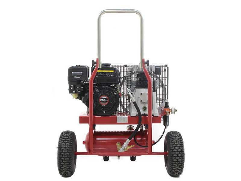 Motocompressore TB 10/520 con motore benzina - compressore a scoppio benzina (520lt/min)