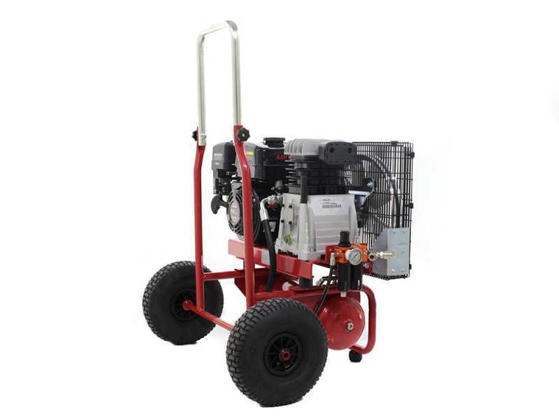 Motocompressore TB 10/520 con motore benzina - compressore a scoppio benzina (520lt/min)
