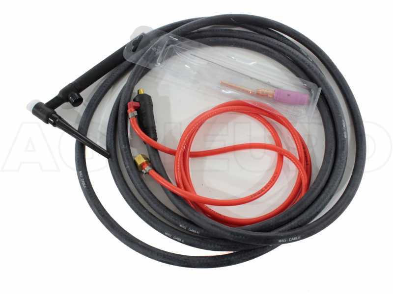 Torcia TIG 140 A - con valvola gas, 50 mmq