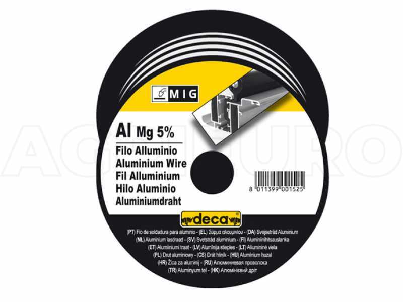 Filo alluminio-mg 5% - diametro 1,0 mm