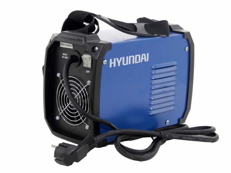 Hyundai MMA-121 - Saldatrice inverter - 120A max - monofase - corrente continua-kit completo